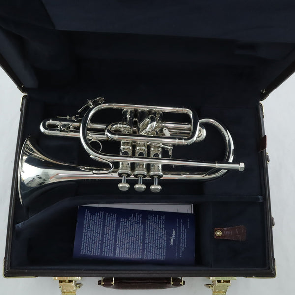 Bach Model 184SL Stradivarius Shepherd's Crook Cornet SN 763395 SUPERB- for sale at BrassAndWinds.com