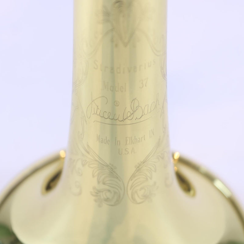 Bach Model 19037 Stradivarius Professional Bb Trumpet SN 788210 OPEN BOX- for sale at BrassAndWinds.com
