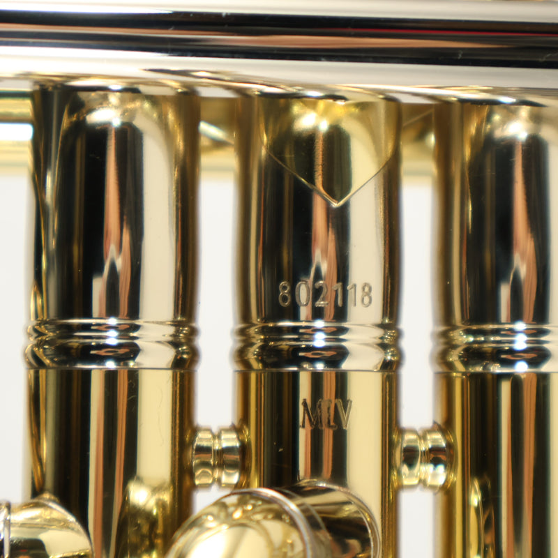 Bach Model 19072V Stradivarius 'Vindabona' Bb Trumpet SN 802118 OPEN BOX- for sale at BrassAndWinds.com