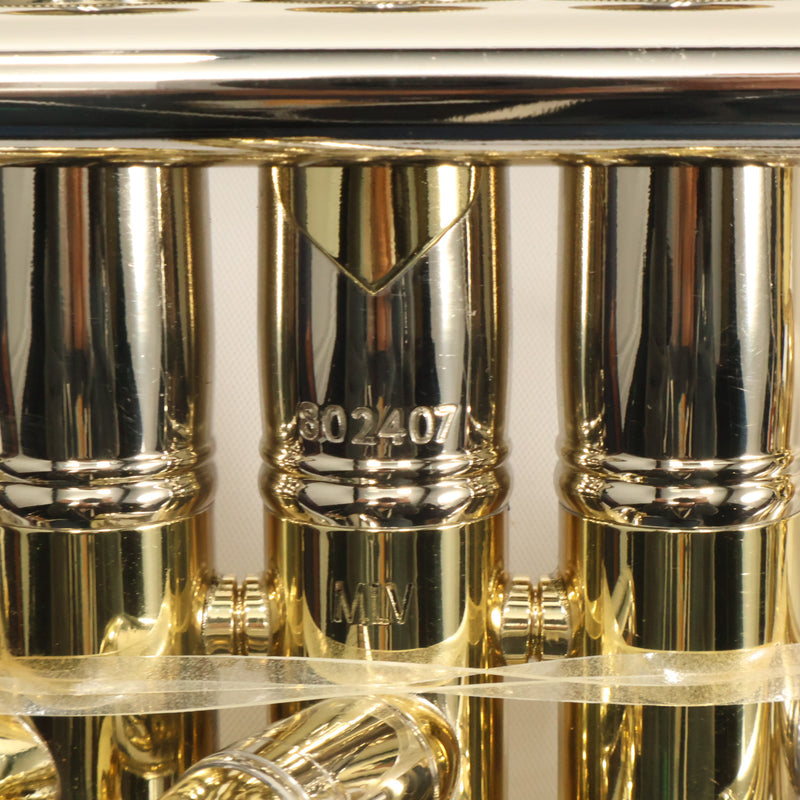 Bach Model 19072V Stradivarius 'Vindabona' Bb Trumpet SN 802407 GORGEOUS- for sale at BrassAndWinds.com