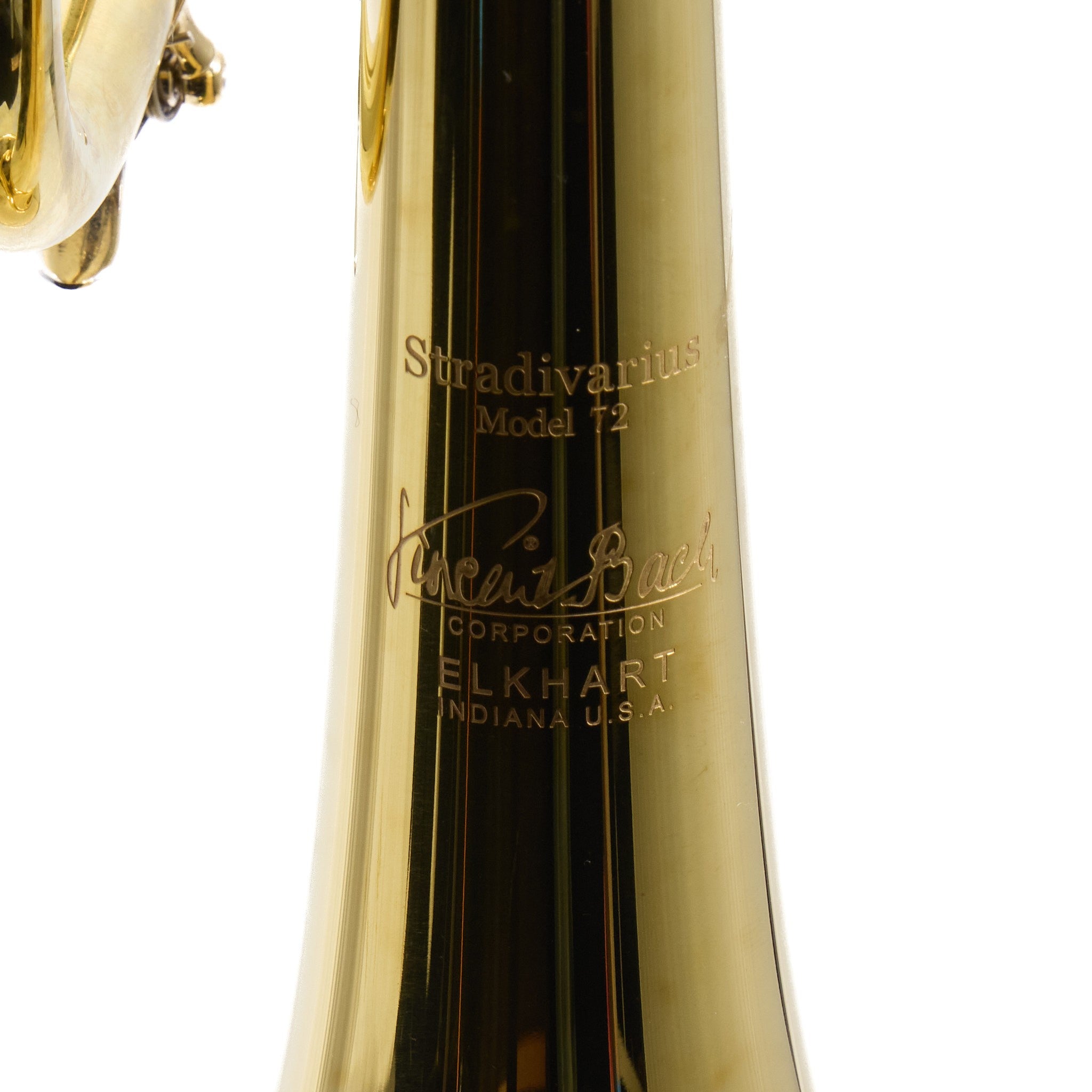 Bach Model 19072VU Stradivarius 'Vindabona' Professional Bb Trumpet