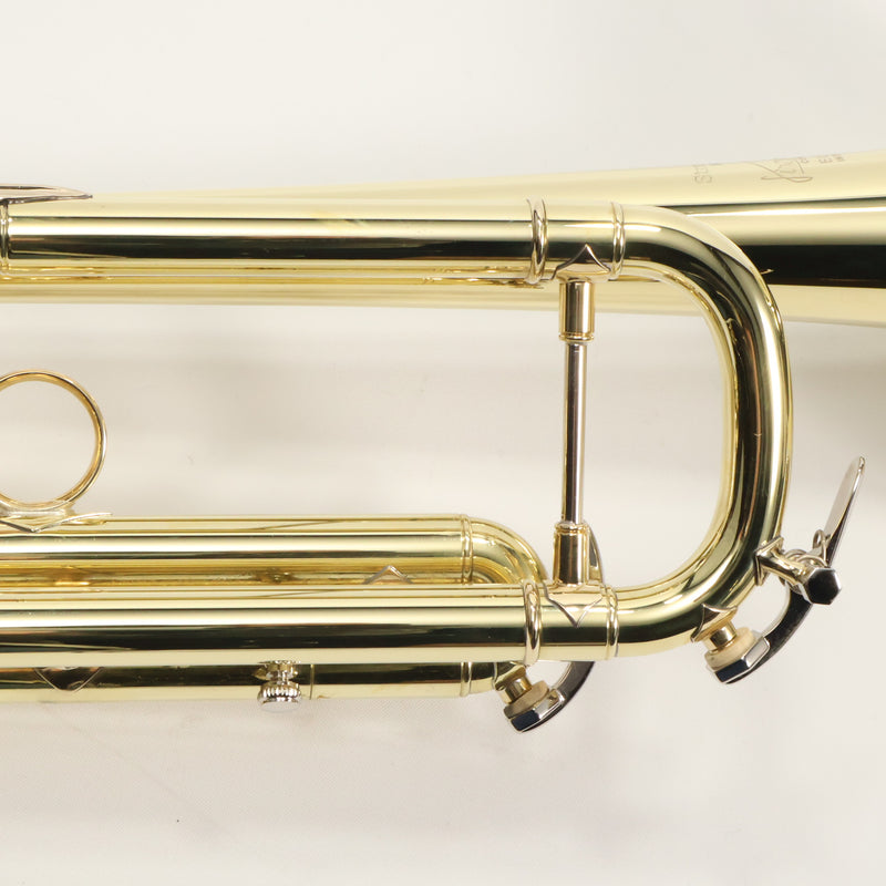 Bach Model 19072XU Stradivarius Bb Trumpet - Unlacquered Finish MINT CONDITION- for sale at BrassAndWinds.com