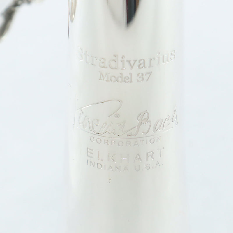 Bach Model 190S37 Stradivarius Professional Bb Trumpet SN 801585 OPEN BOX- for sale at BrassAndWinds.com