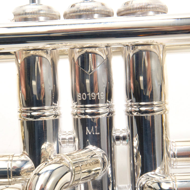 Bach Model 190S37 Stradivarius Professional Bb Trumpet SN 801919 SUPERB- for sale at BrassAndWinds.com