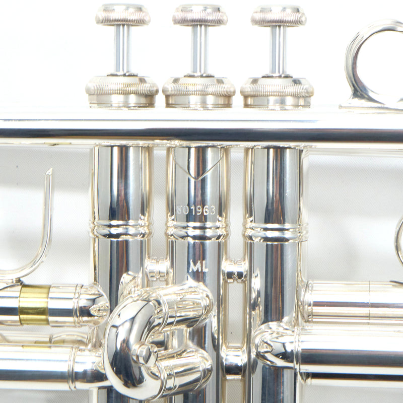Bach Model 190S37 Stradivarius Professional Bb Trumpet SN 801963 SUPERB- for sale at BrassAndWinds.com