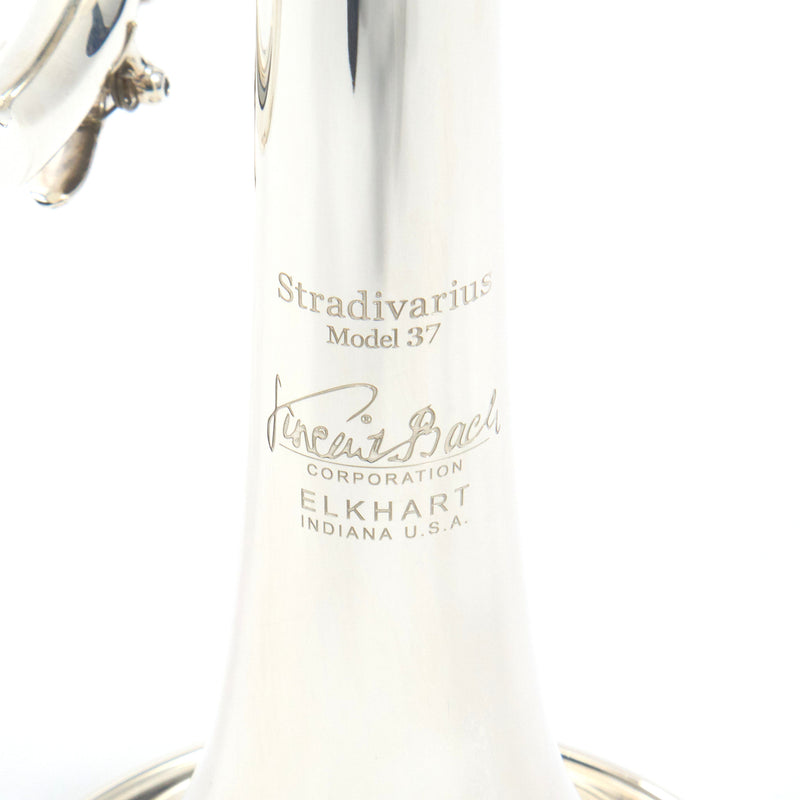 Bach Model 190S37 Stradivarius Professional Bb Trumpet SN 801963 SUPERB- for sale at BrassAndWinds.com