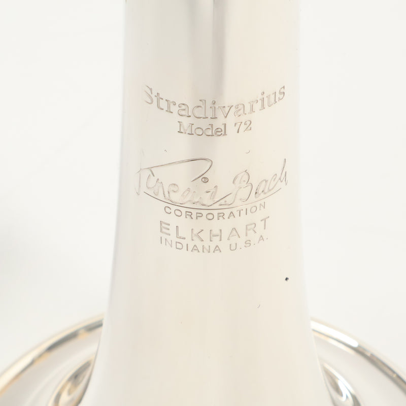 Bach Model 190S72X Stradivarius Bb Trumpet MINT CONDITION- for sale at BrassAndWinds.com