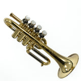 Bach Model 196 Stradivarius Professional Piccolo Trumpet SN 224741 VERY GOOD- for sale at BrassAndWinds.com