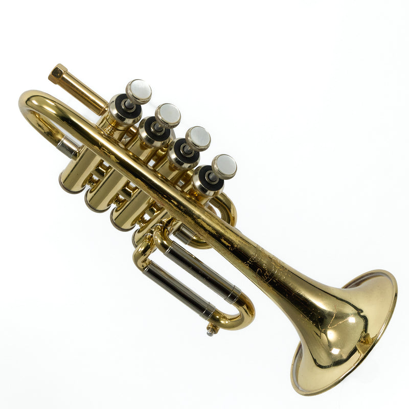 Bach Model 196 Stradivarius Professional Piccolo Trumpet SN 224741 VERY GOOD- for sale at BrassAndWinds.com