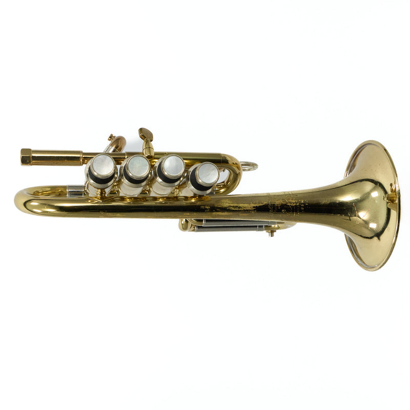 Bach Model 196 Stradivarius Professional Piccolo Trumpet SN 224741 VERY GOOD- for sale at BrassAndWinds.com
