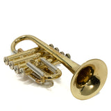 Bach Model 196 Stradivarius Professional Piccolo Trumpet SN 224741 VERY GOOD- for sale at BrassAndWinds.com