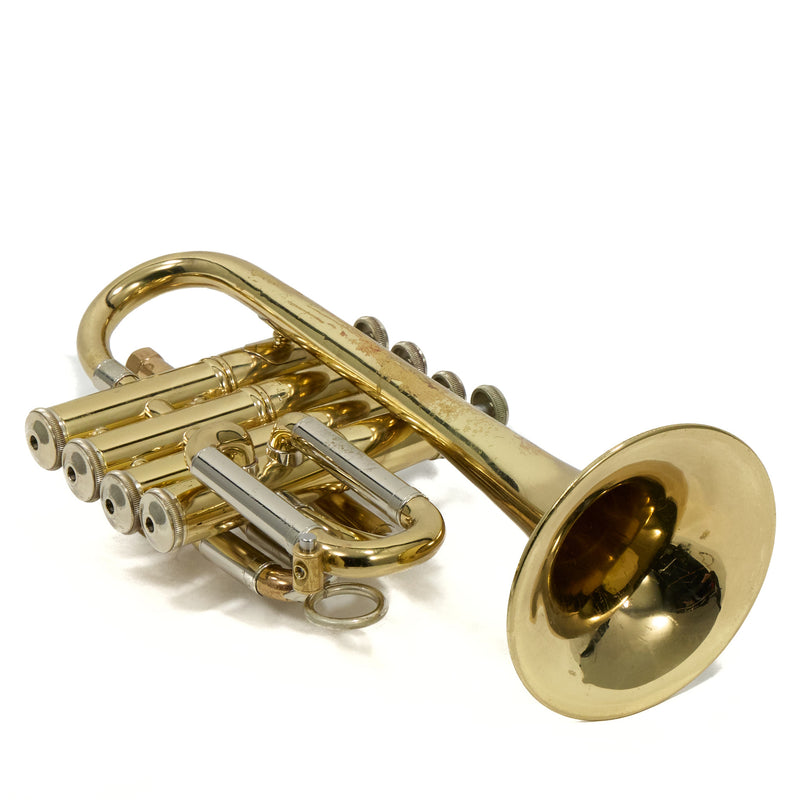 Bach Model 196 Stradivarius Professional Piccolo Trumpet SN 224741 VERY GOOD- for sale at BrassAndWinds.com