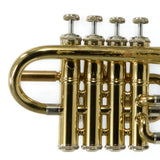 Bach Model 196 Stradivarius Professional Piccolo Trumpet SN 224741 VERY GOOD- for sale at BrassAndWinds.com