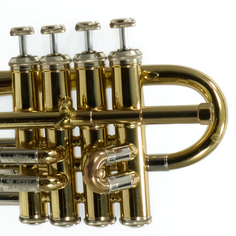 Bach Model 196 Stradivarius Professional Piccolo Trumpet SN 224741 VERY GOOD- for sale at BrassAndWinds.com