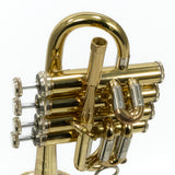 Bach Model 196 Stradivarius Professional Piccolo Trumpet SN 224741 VERY GOOD- for sale at BrassAndWinds.com