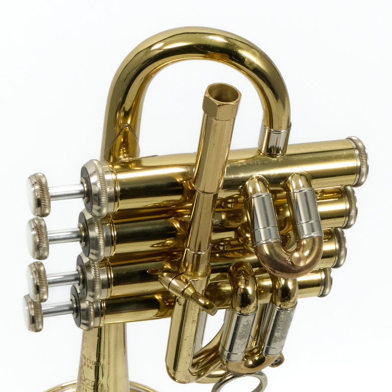 Bach Model 196 Stradivarius Professional Piccolo Trumpet SN 224741 VERY GOOD- for sale at BrassAndWinds.com