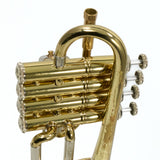 Bach Model 196 Stradivarius Professional Piccolo Trumpet SN 224741 VERY GOOD- for sale at BrassAndWinds.com