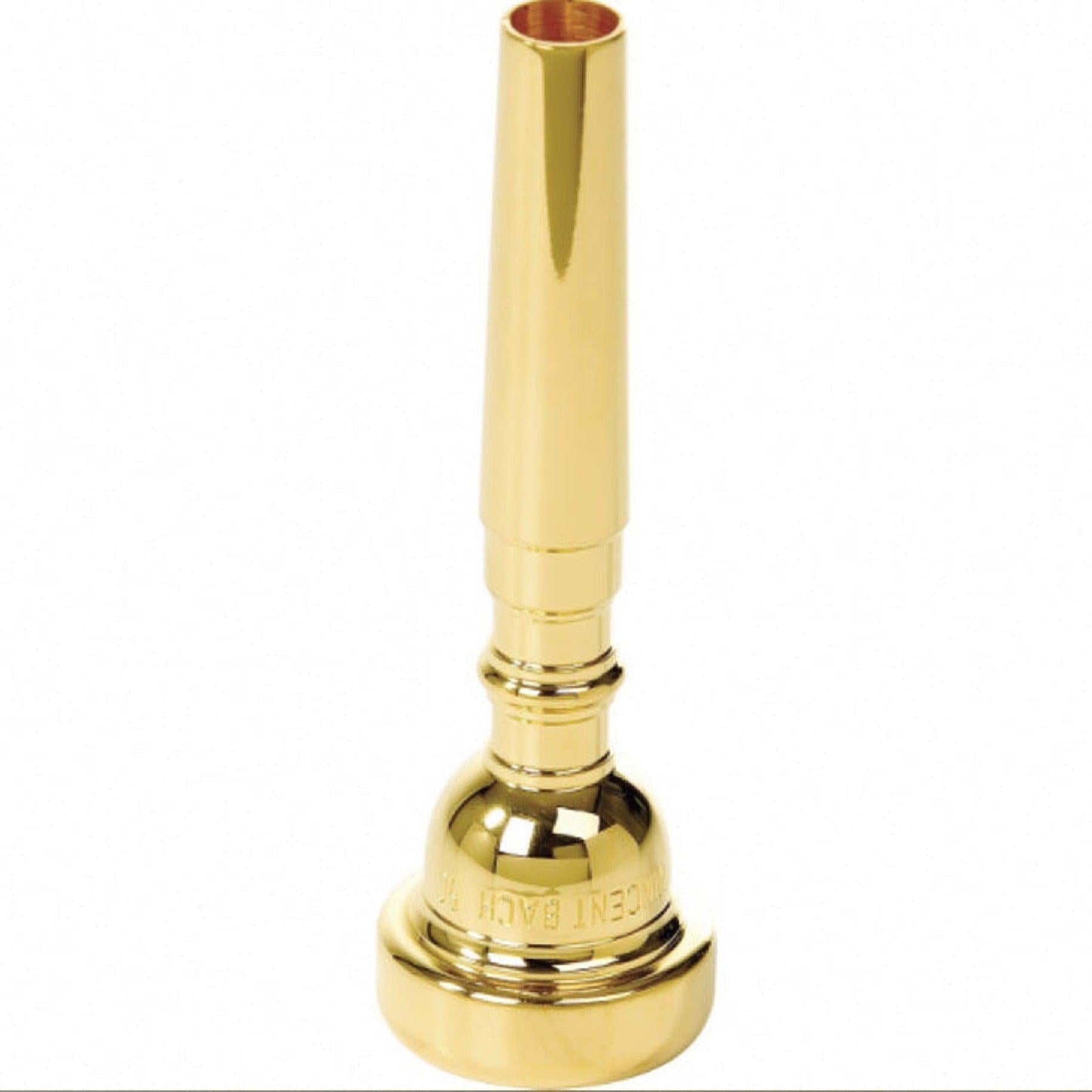 Bach Model 3423CWGP Classic 3CW Flugelhorn Mouthpiece in Gold Plate