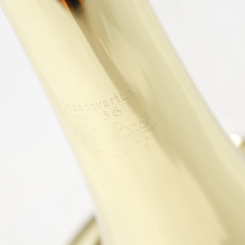 Bach Model 36BO Stradivarius Professional Tenor Trombone SN 221598 OPEN BOX- for sale at BrassAndWinds.com
