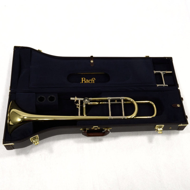 Bach Model 36BO Stradivarius Professional Tenor Trombone SN 228528 SUPERB- for sale at BrassAndWinds.com