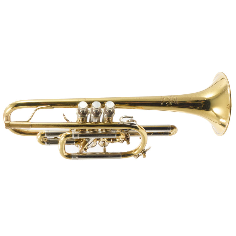 Bach Model 37 Mount Vernon Stradivarius L Professional Cornet SN 25727 PRISTINE