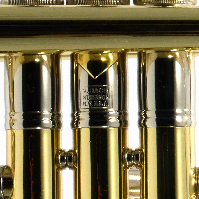 Bach Model 37 Mount Vernon Stradivarius ML Bb Trumpet SN 15805 GORGEOUS- for sale at BrassAndWinds.com
