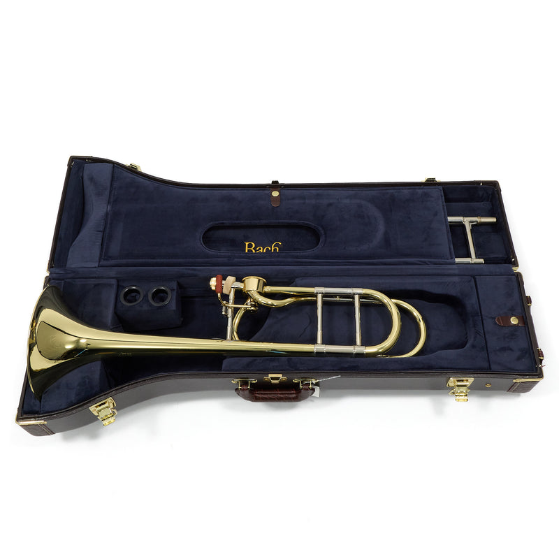 Bach Model 42A Stradivarius Trombone with Hagmann Valve SN 222126 SUPERB- for sale at BrassAndWinds.com