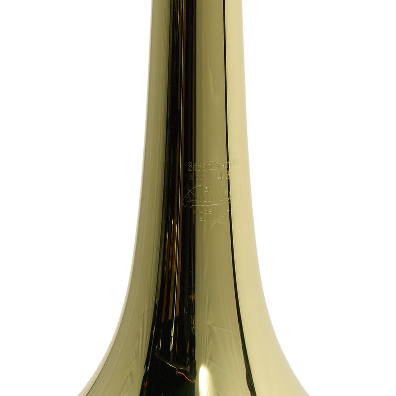 Bach Model 42A Stradivarius Trombone with Hagmann Valve SN 223630 SUPERB- for sale at BrassAndWinds.com