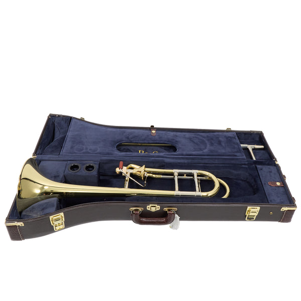 Bach Model 42AF Stradivarius Tenor Trombone with Infinity Valve SN 223430 NICE- for sale at BrassAndWinds.com