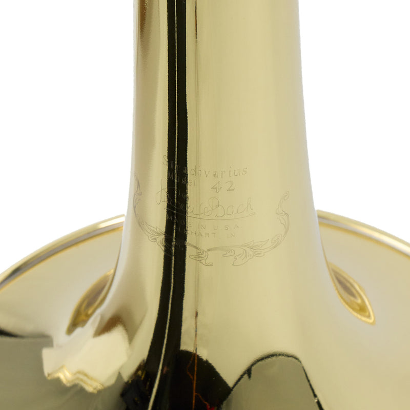 Bach Model 42AF Stradivarius Tenor Trombone with Infinity Valve SN 226563 EXCELLENT- for sale at BrassAndWinds.com