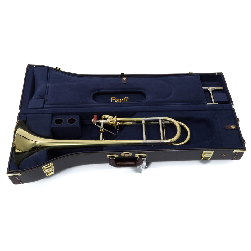 Bach Model 42AF Stradivarius Tenor Trombone with Infinity Valve SN 226563 EXCELLENT- for sale at BrassAndWinds.com