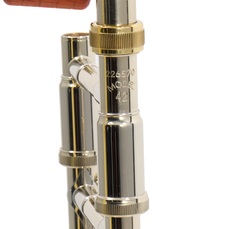 Bach Model 42AF Stradivarius Tenor Trombone with Infinity Valve SN 226750 EXCELLENT- for sale at BrassAndWinds.com