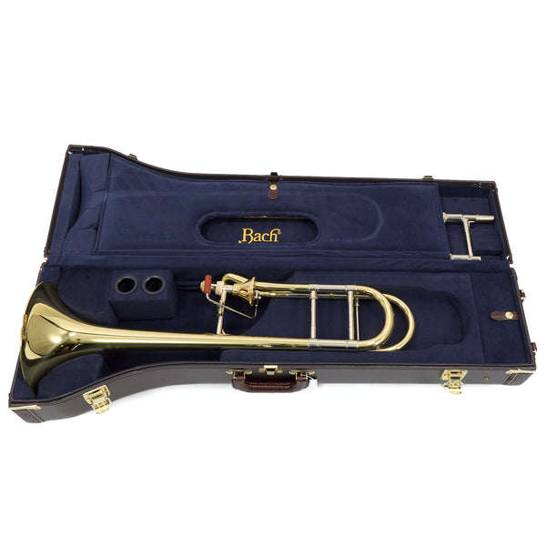 Bach Model 42AF Stradivarius Tenor Trombone with Infinity Valve SN 226750 EXCELLENT- for sale at BrassAndWinds.com