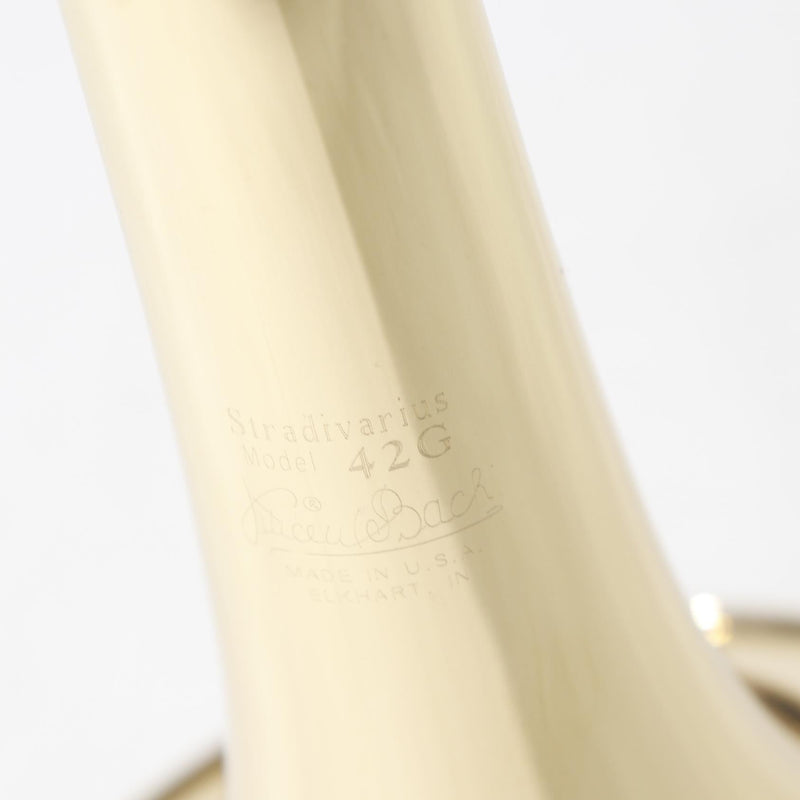 Bach Model 42AG Stradivarius Professional Tenor Trombone SN 219802 OPEN BOX- for sale at BrassAndWinds.com