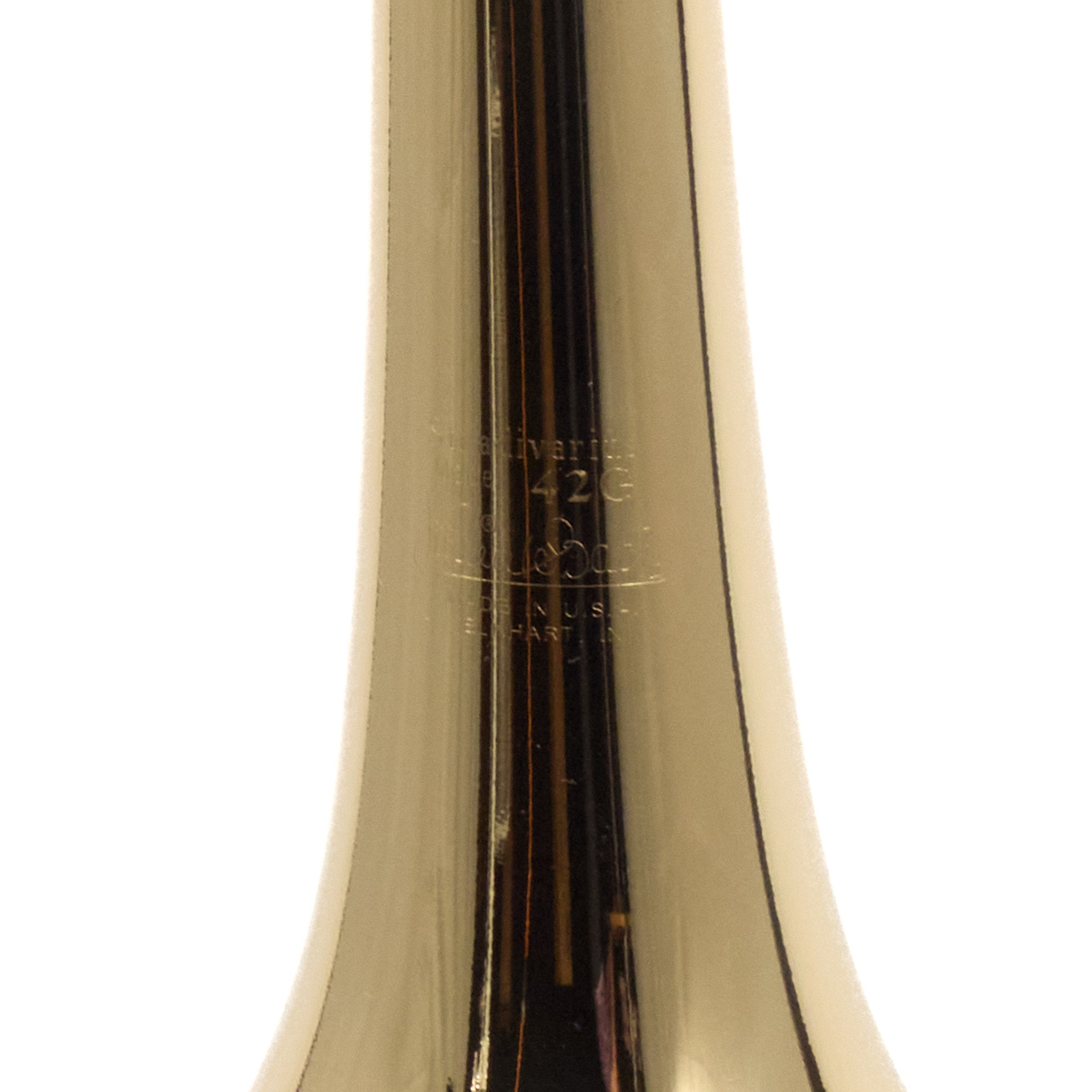 Bach Model 42B Professional Trombone with Gold Brass Bell