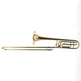 Bach Model 42B Professional Trombone with Gold Brass Bell SN 216482 OPEN BOX- for sale at BrassAndWinds.com