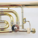 Bach Model 42B Stradivarius Professional Tenor Trombone with Gold Brass Bell OPEN BOX- for sale at BrassAndWinds.com
