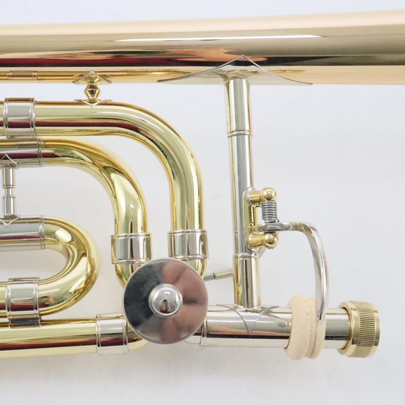 Bach Model 42B Stradivarius Professional Tenor Trombone with Gold Brass Bell OPEN BOX- for sale at BrassAndWinds.com