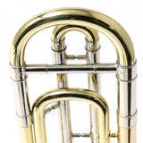 Bach Model 42B Stradivarius Professional Tenor Trombone with Gold Brass Bell OPEN BOX- for sale at BrassAndWinds.com