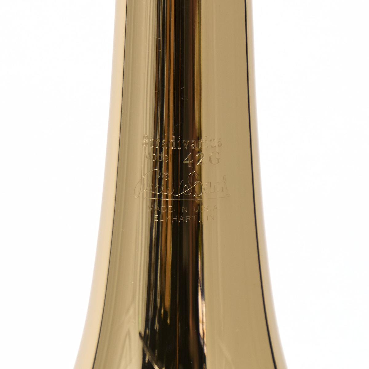 美品！Bach トロンボーン　Stradivarius42B 即演奏可能 Bach 42B Stradivarius Trombone | Gold Brass Bell | Refurbished