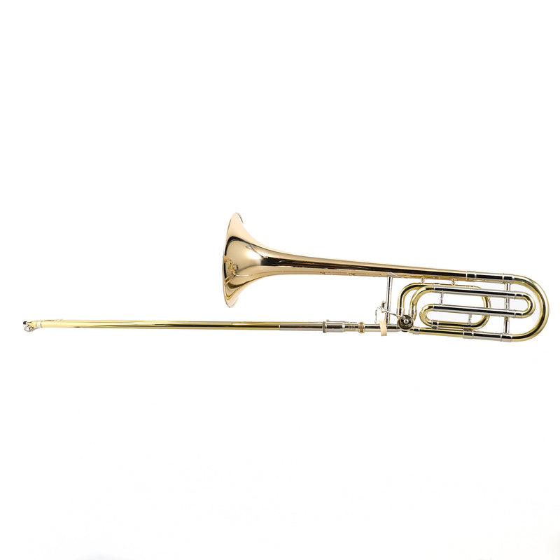 Bach Model 42B Stradivarius Professional Tenor Trombone with Gold Brass Bell OPEN BOX- for sale at BrassAndWinds.com