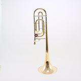 Bach Model 42B Stradivarius Professional Tenor Trombone with Gold Brass Bell OPEN BOX- for sale at BrassAndWinds.com