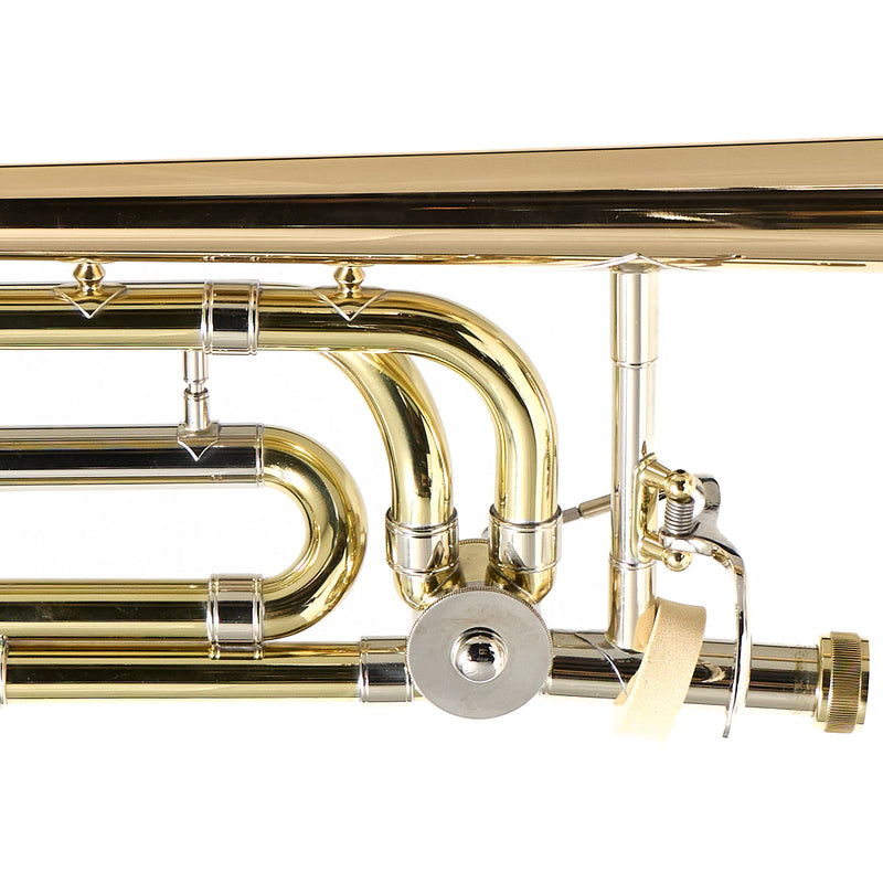Bach Model 42B Stradivarius Professional Tenor Trombone with Gold Brass Bell OPEN BOX- for sale at BrassAndWinds.com