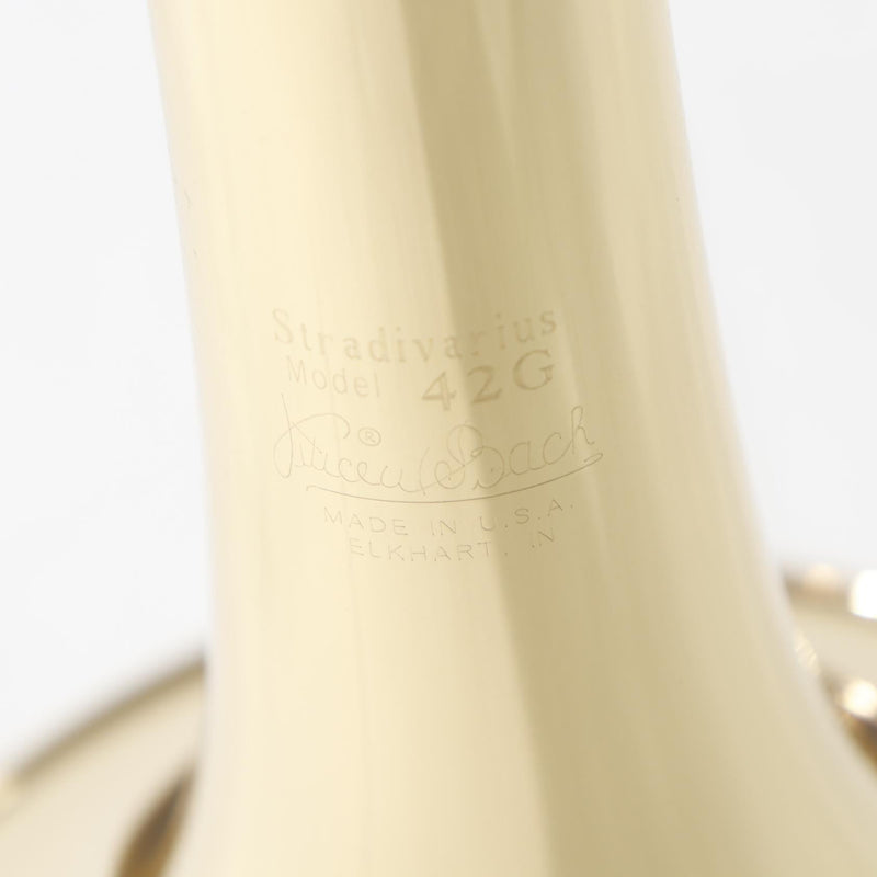 Bach Model 42BG Stradivarius Professional Tenor Trombone SN 221728 OPEN BOX- for sale at BrassAndWinds.com