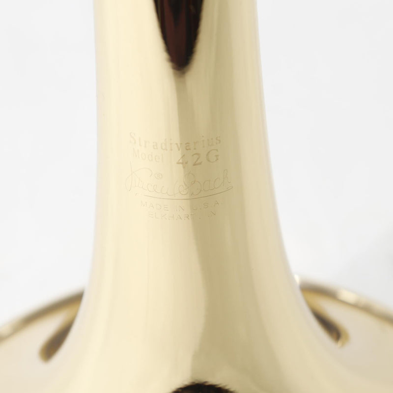 Bach Model 42BG Stradivarius Professional Tenor Trombone SN 221728 OPEN BOX- for sale at BrassAndWinds.com