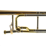 Bach Model 42BO Professional Trombone with Gold Brass Bell SN 216848 SUPERB- for sale at BrassAndWinds.com