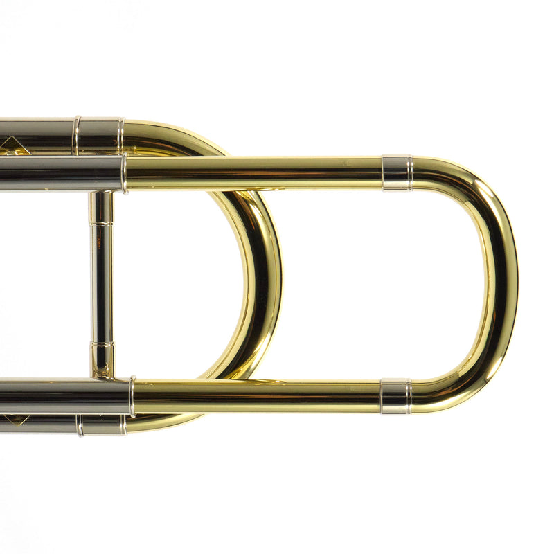 Bach Model 42BO Professional Trombone with Gold Brass Bell SN 216848 SUPERB- for sale at BrassAndWinds.com