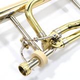 Bach Model 42BO Professional Trombone with Gold Brass Bell SN 216848 SUPERB- for sale at BrassAndWinds.com