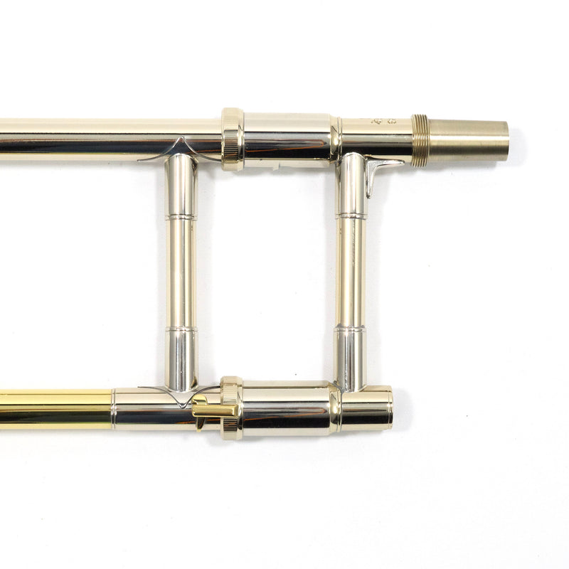 Bach Model 42BO Professional Trombone with Gold Brass Bell SN 216848 SUPERB- for sale at BrassAndWinds.com