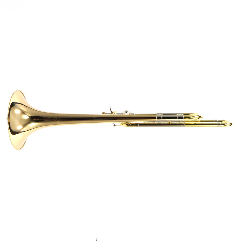 Bach Model 42BO Professional Trombone with Gold Brass Bell SN 216848 SUPERB- for sale at BrassAndWinds.com